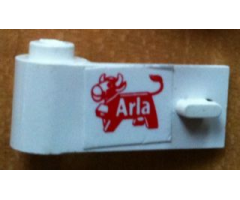 Door 1 x 3 x 1 Left with Arla Dairy Logo Pattern (Sticker) - Set 1581-2