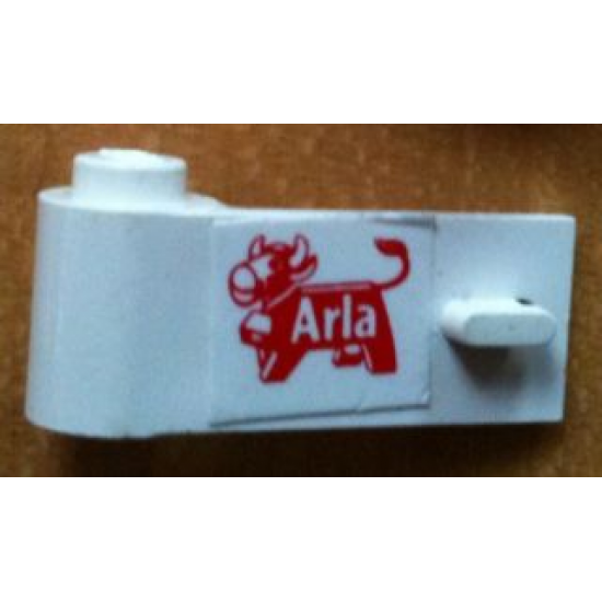 Door 1 x 3 x 1 Left with Arla Dairy Logo Pattern (Sticker) - Set 1581-2