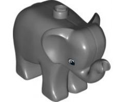 Duplo Elephant Baby, Eyes Squared
