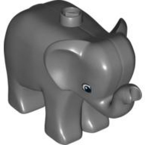 Duplo Elephant Baby, Eyes Squared
