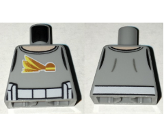 Torso T-Shirt with Light Nougat Neck, SW Dex's Diner Logo and White Utility Belt Pattern