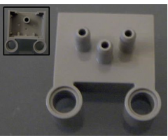 Pneumatic Switch with Pin Holes, Front Part