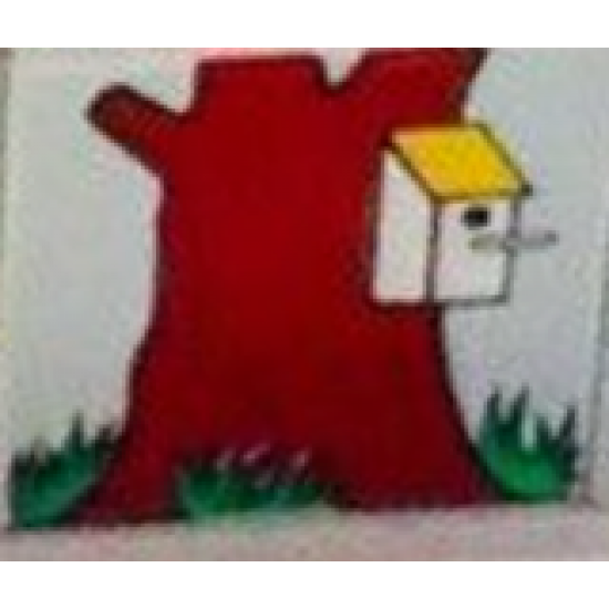 Duplo, Tile 2 x 2 x 1 with Outdoors Mosaic Picture 16 Pattern (Set 9220)