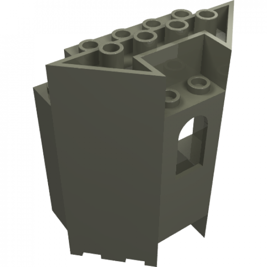 Panel 3 x 6 x 6 Double Wall with Window