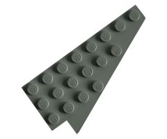 Wedge, Plate 8 x 4 Wing Right without Underside Stud Notch