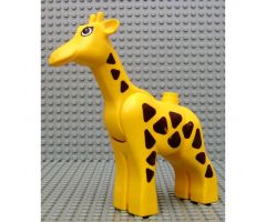 Duplo, Animal Giraffe Adult Small, Eyes Oval Pattern