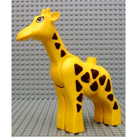 Duplo, Animal Giraffe Adult Small, Eyes Oval Pattern