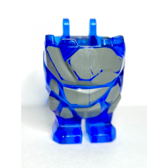 Body Rock Monster with Dark Bluish Gray Pattern