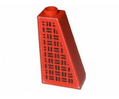 Slope 75 2 x 1 x 3 with Corrugation Pattern on Left Side (Sticker) - Set 8443