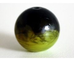 Ball Bionicle Zamor Sphere with Marbled Medium Lime Pattern (Palantír, Palantir)