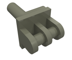 Minifigure, Utensil Grab Jaw Holder