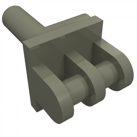 Minifigure, Utensil Grab Jaw Holder