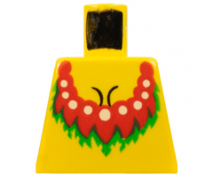 Torso Pirate Islanders with Red Female Neckline Pattern