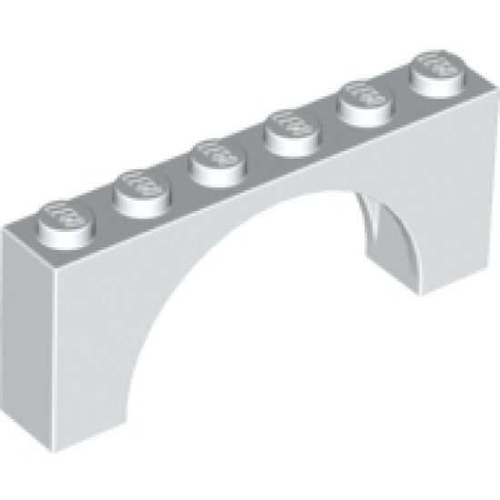 Arch 1 x 6 x 2 - Thin Top without Reinforced Underside