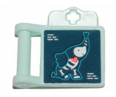 Friends Accessories Medical Clipboard with Elephant X-Ray Pattern (Sticker) - Set 41424