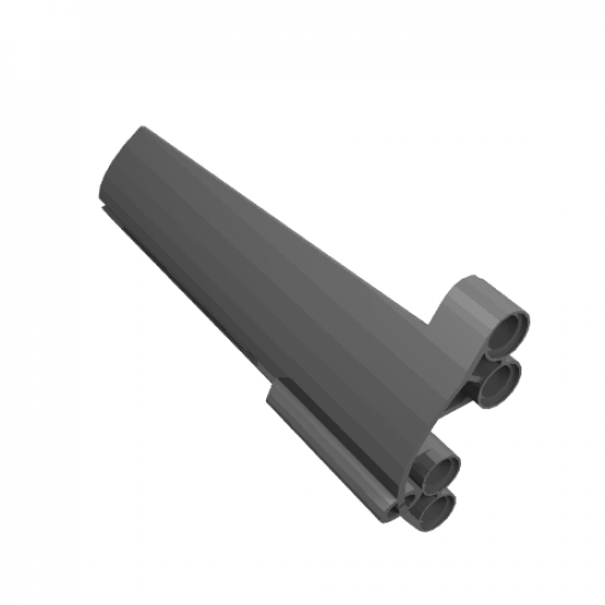 Technic, Panel Fairing #20 Large Long, Small Hole, Side A