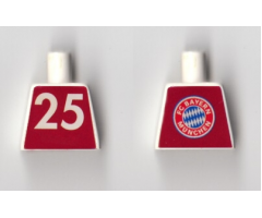 Torso Soccer FC Bayern #25 Pattern (Sticker)