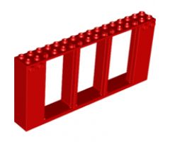 Door, Frame 2 x 16 x 6 with 3 Openings and 2 Studs on Either Side on Front
