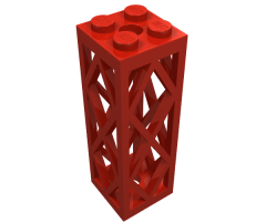 Support 2 x 2 x 5 Lattice Pillar