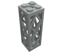 Support 2 x 2 x 5 Lattice Pillar