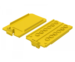 Electric, Battery Box 9V Small, Bottom Lid (Battery Compartment Cover)