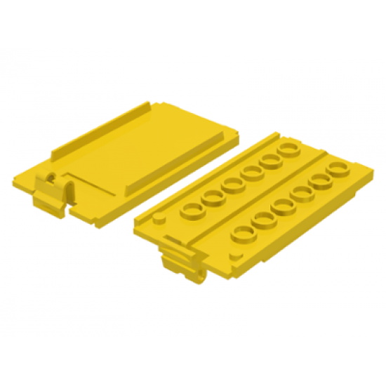 Electric, Battery Box 9V Small, Bottom Lid (Battery Compartment Cover)