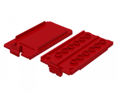 Electric, Battery Box 9V Small, Bottom Lid (Battery Compartment Cover)