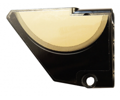 Technic, Panel Fairing #13 Large Short Smooth, Side A with Dark Tan Semicircle Pattern (Sticker) - Set 42083
