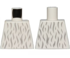 Torso SW Light Bluish Gray Fur Pattern (Moroff)