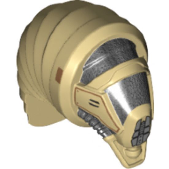 Minifigure, Head, Modified SW Moloch Pattern
