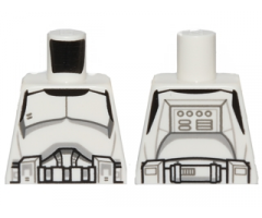 Torso SW Armor Clone Trooper Black Belt Pattern