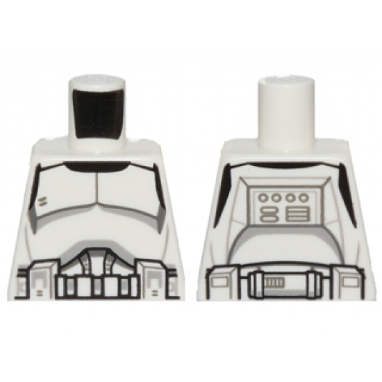 Torso SW Armor Clone Trooper Black Belt Pattern