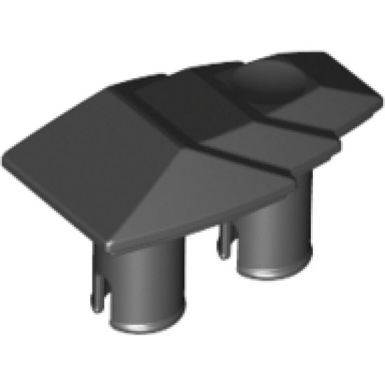 Vehicle Fairing 1 x 2 Stepped with Two Pins