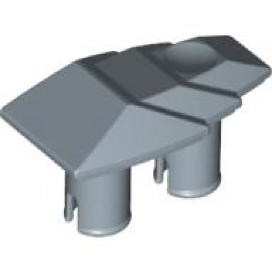 Vehicle Fairing 1 x 2 Stepped with Two Pins