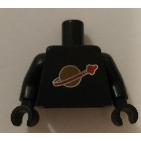 Torso Space Classic Moon Centered vertically Pattern (reissue) / Black Arms / Black Hands