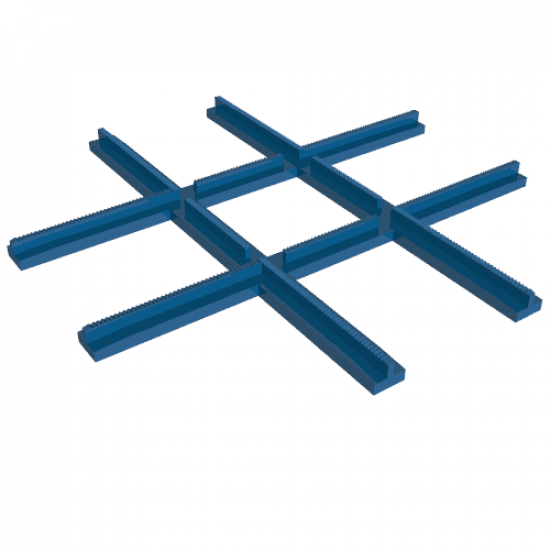 Train, Track 4.5V Crossing