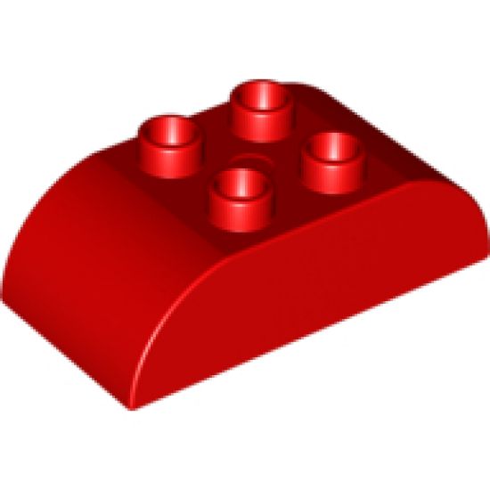 Duplo, Brick 2 x 4 Curved Top