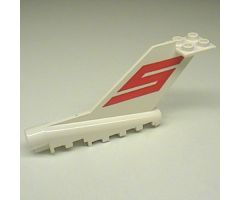 Tail Vintage with Large Red Letter S (Sterling Logo) Pattern on Both Sides