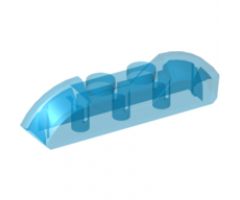 Slope, Curved 4 x 1 with Two Studs