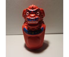 Animal, Body Part Creature Head and Torso - Lion-Dog with Jun-Chi Pattern