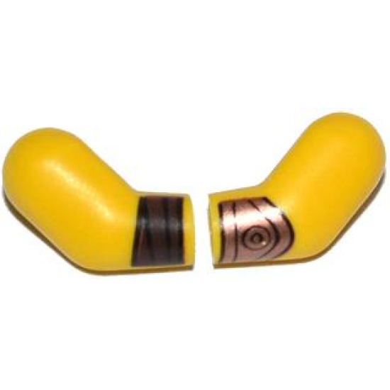 Arm, (Matching Left and Right) Pair with Wristbands Pattern