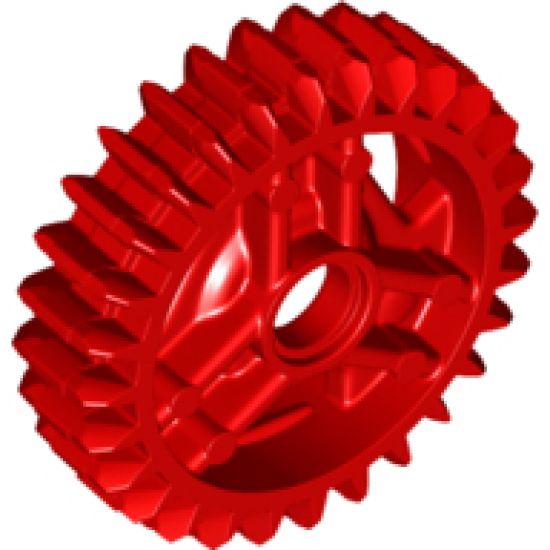 Technic, Gear 28 Tooth Double Bevel with Pin Hole