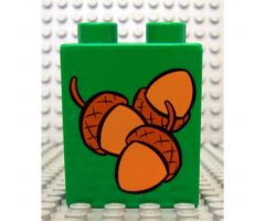 Duplo, Brick 1 x 2 x 2 with Acorns Loose Pattern