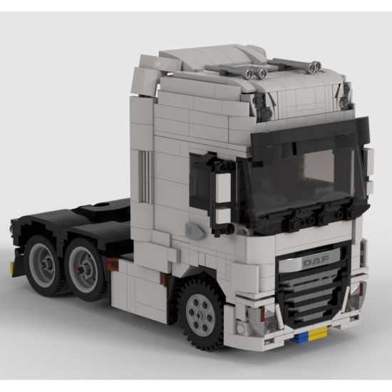 PFx Brick powered DAF XF 6x2 Super Space Cab