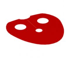Minifigure, Body Wear Cape Cloth, Hood - Spongy Stretchable Fabric