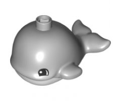 Duplo, Animal Whale Baby with White Base