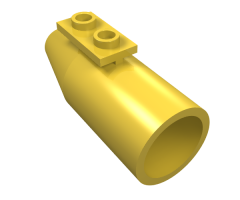 Aircraft Engine Smooth Large, 1 x 2 Thin Top Plate