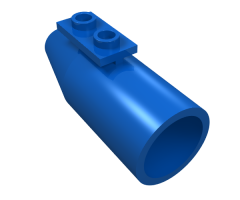 Aircraft Engine Smooth Large, 1 x 2 Thin Top Plate