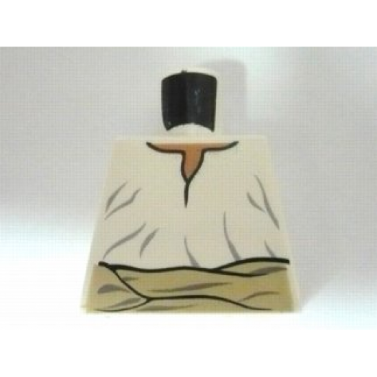 Torso Indiana Jones with Loose Shirt and Tan Belt Pattern