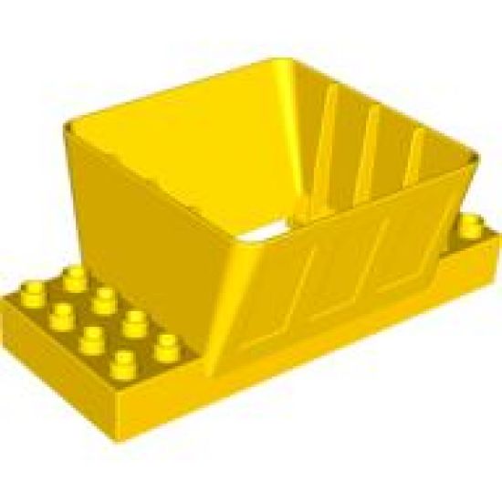 Duplo Loading Chute with 2 x 4 Base Bricks